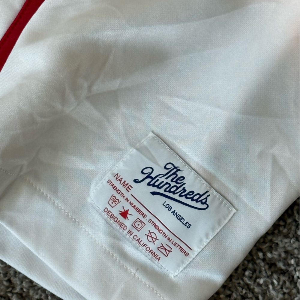 The Hundreds White and Red Jersey - Picture 2 of 4